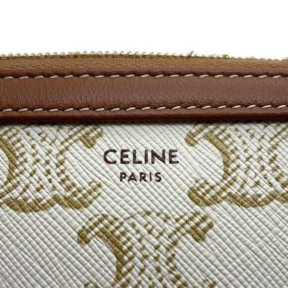 CELINE Brown 2C Pouch - Picture 12 of 13